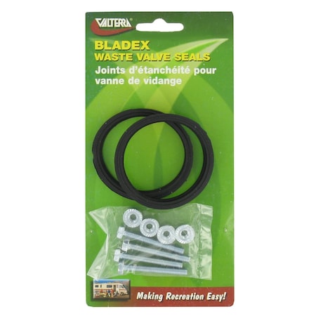 Valterra BLADEX VALVE SEALS, 2IN WITH HARDWARE, 2 PER CARD T1002-9VP